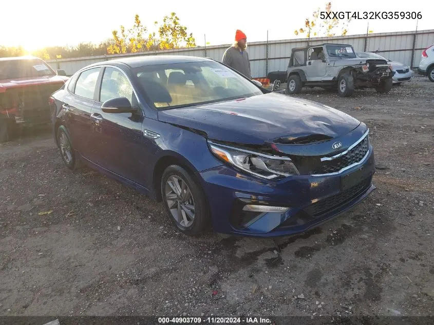 2019 Kia Optima Lx VIN: 5XXGT4L32KG359306 Lot: 40903709