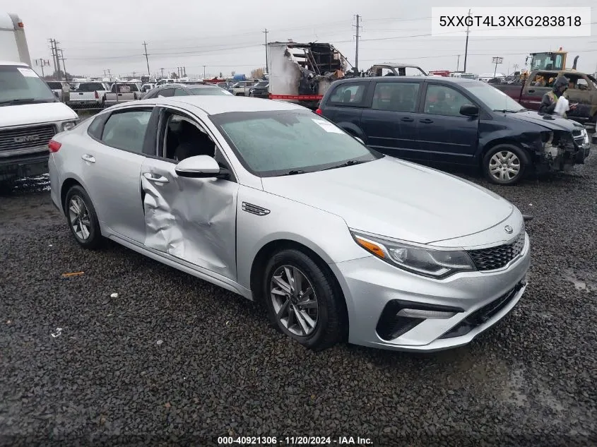 2019 Kia Optima Lx VIN: 5XXGT4L3XKG283818 Lot: 40921306