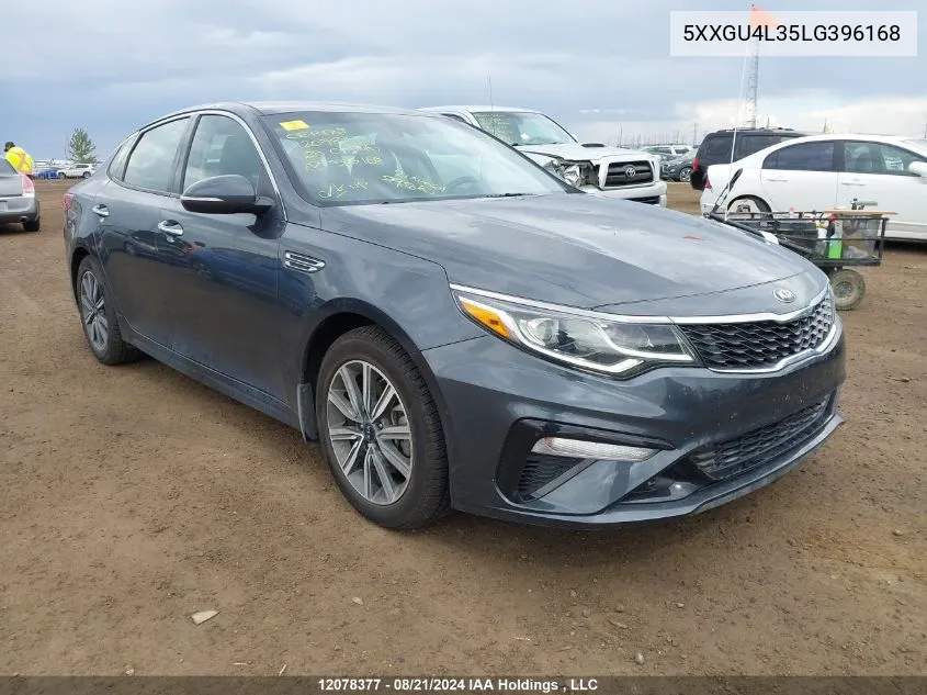 5XXGU4L35LG396168 2020 Kia Optima