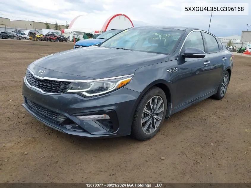 5XXGU4L35LG396168 2020 Kia Optima