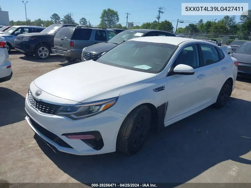 5XXGT4L39LG427411 2020 Kia Optima Lx