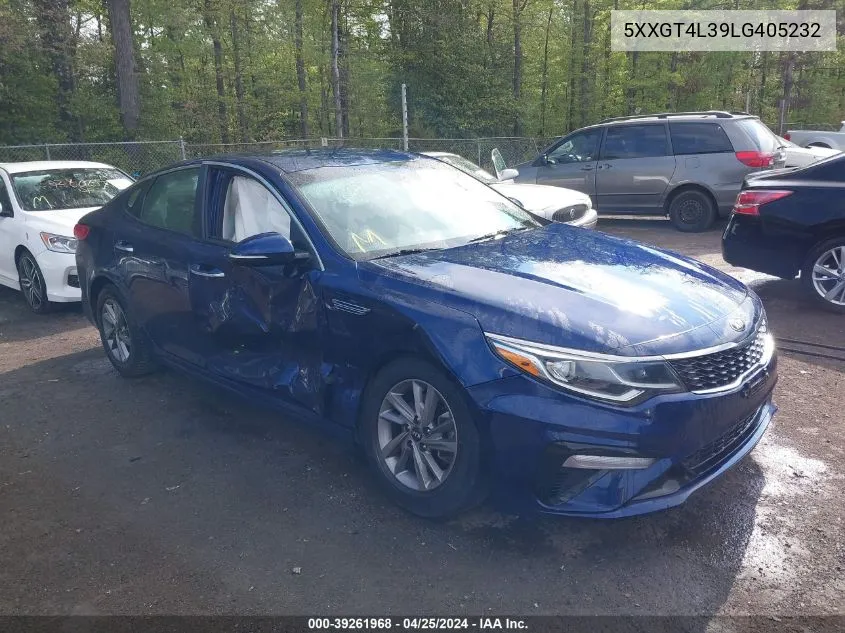 2020 Kia Optima Lx VIN: 5XXGT4L39LG405232 Lot: 39261968