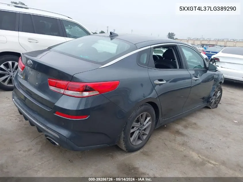 2020 Kia Optima Lx VIN: 5XXGT4L37LG389290 Lot: 39286726