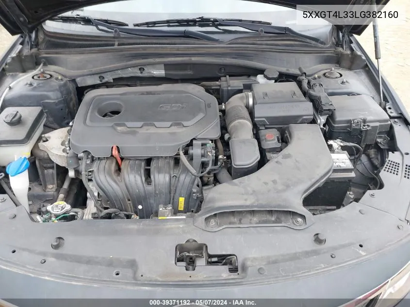 5XXGT4L33LG382160 2020 Kia Optima Lx