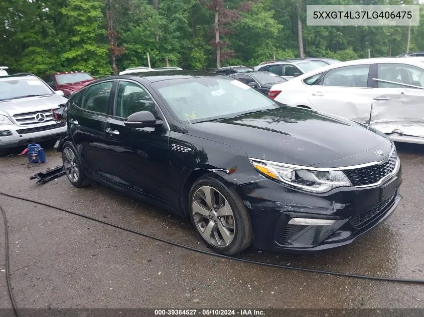 2020 Kia Optima S VIN: 5XXGT4L37LG406475 Lot: 39384527