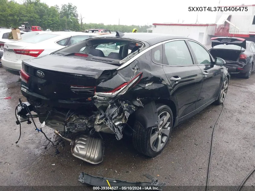 2020 Kia Optima S VIN: 5XXGT4L37LG406475 Lot: 39384527