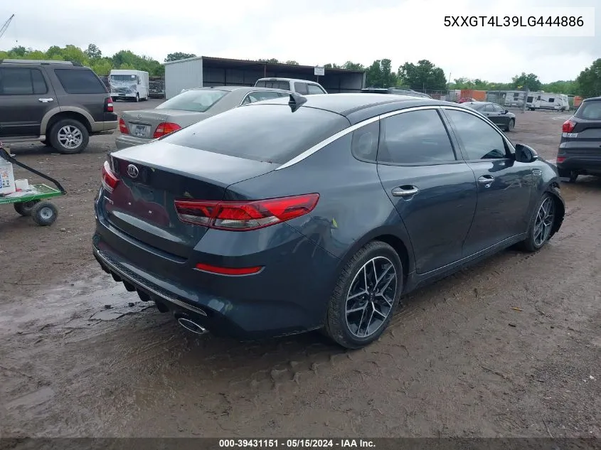 5XXGT4L39LG444886 2020 Kia Optima Se