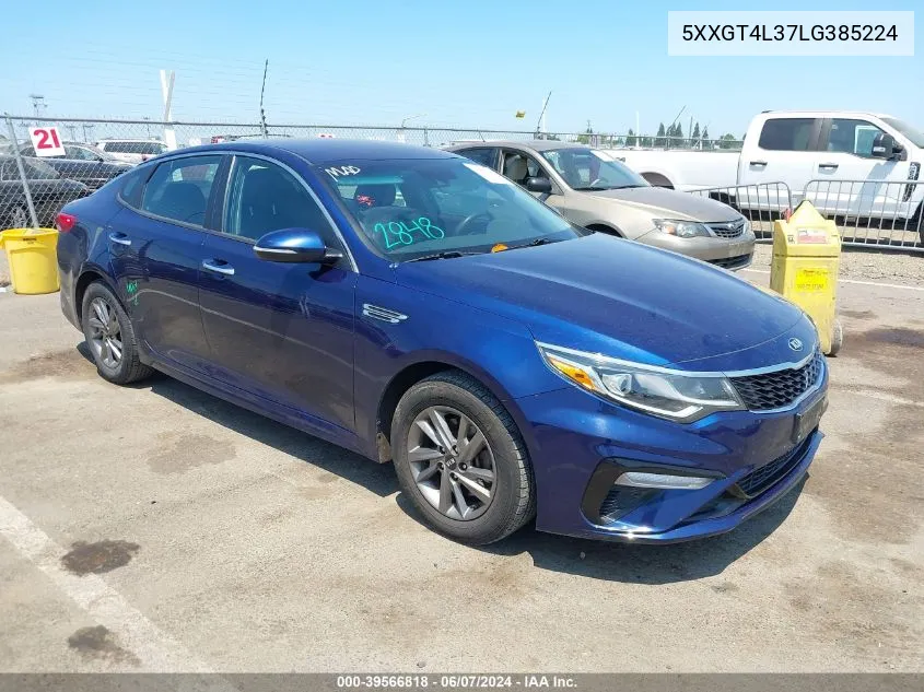 2020 Kia Optima Lx VIN: 5XXGT4L37LG385224 Lot: 39566818