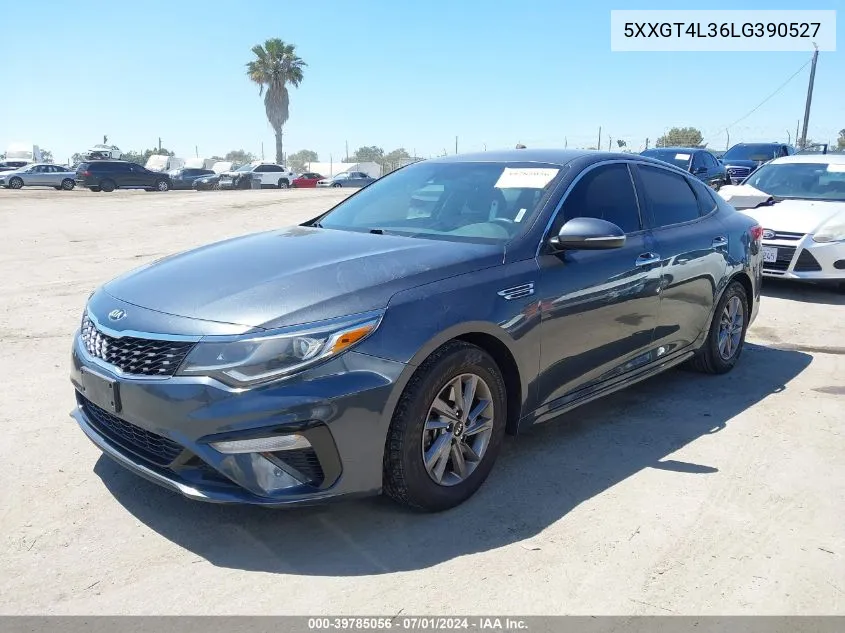 2020 Kia Optima Lx VIN: 5XXGT4L36LG390527 Lot: 39785056