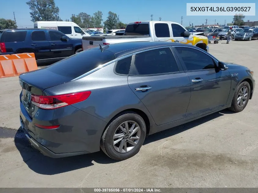 2020 Kia Optima Lx VIN: 5XXGT4L36LG390527 Lot: 39785056