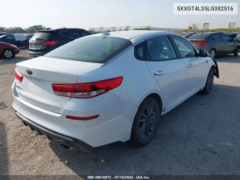 2020 Kia Optima Lx VIN: 5XXGT4L35LG382516 Lot: 39810972