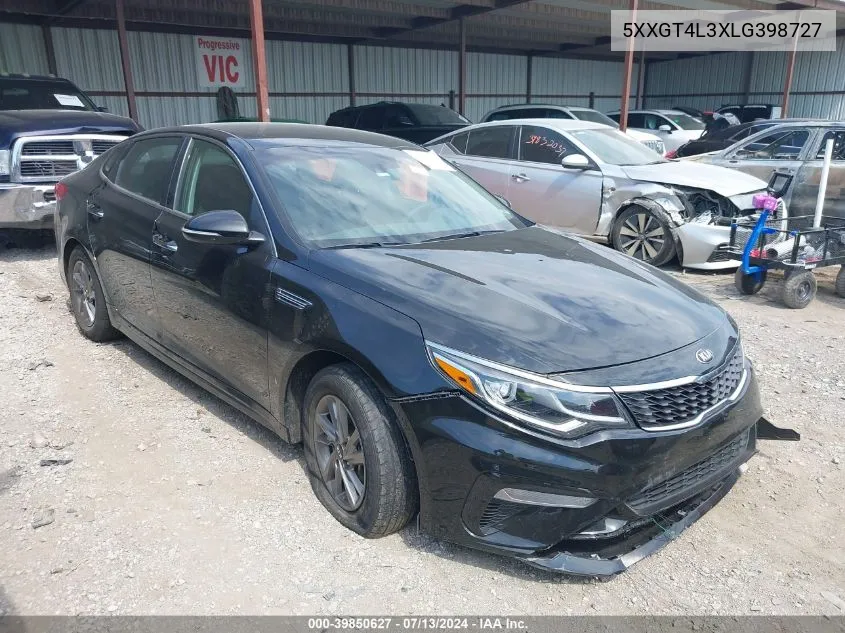 2020 Kia Optima Lx VIN: 5XXGT4L3XLG398727 Lot: 39850627