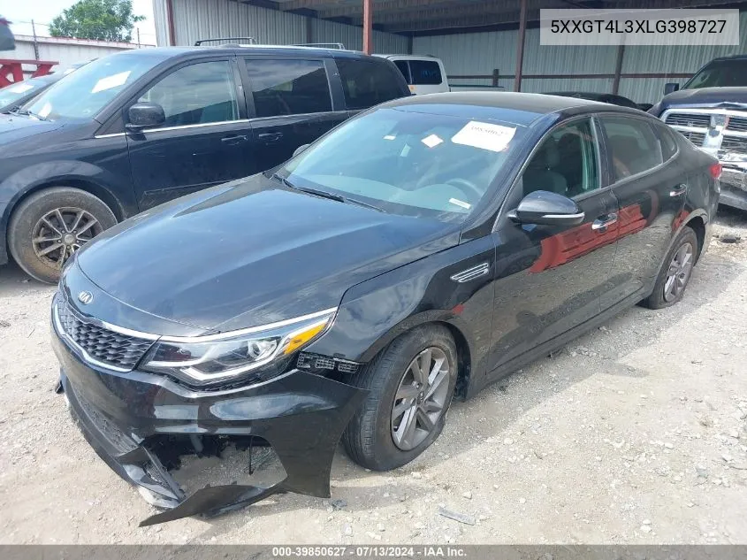 5XXGT4L3XLG398727 2020 Kia Optima Lx