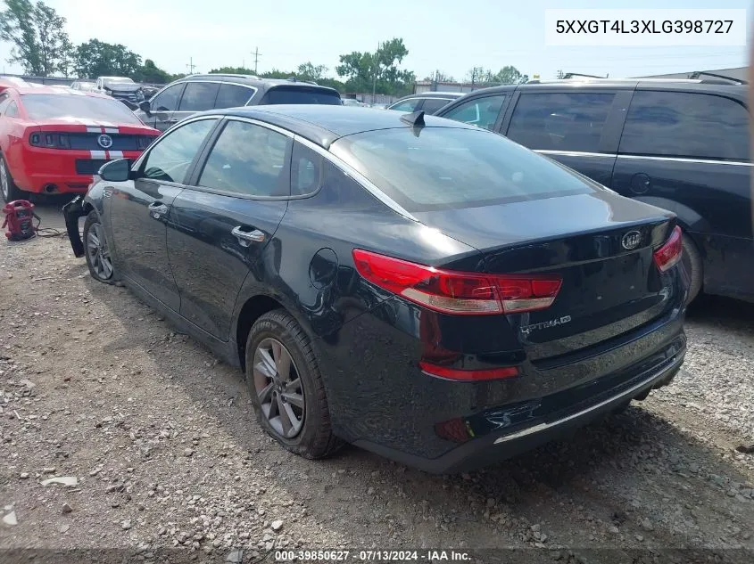 5XXGT4L3XLG398727 2020 Kia Optima Lx