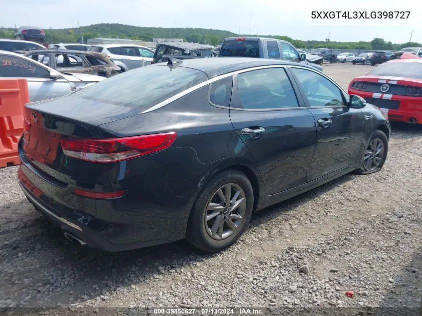 5XXGT4L3XLG398727 2020 Kia Optima Lx