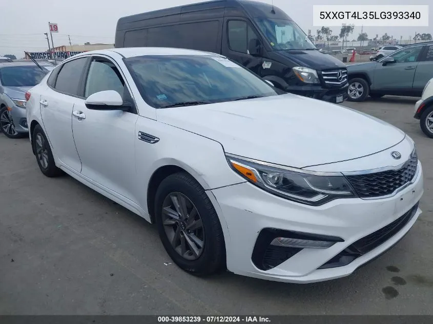 5XXGT4L35LG393340 2020 Kia Optima Lx