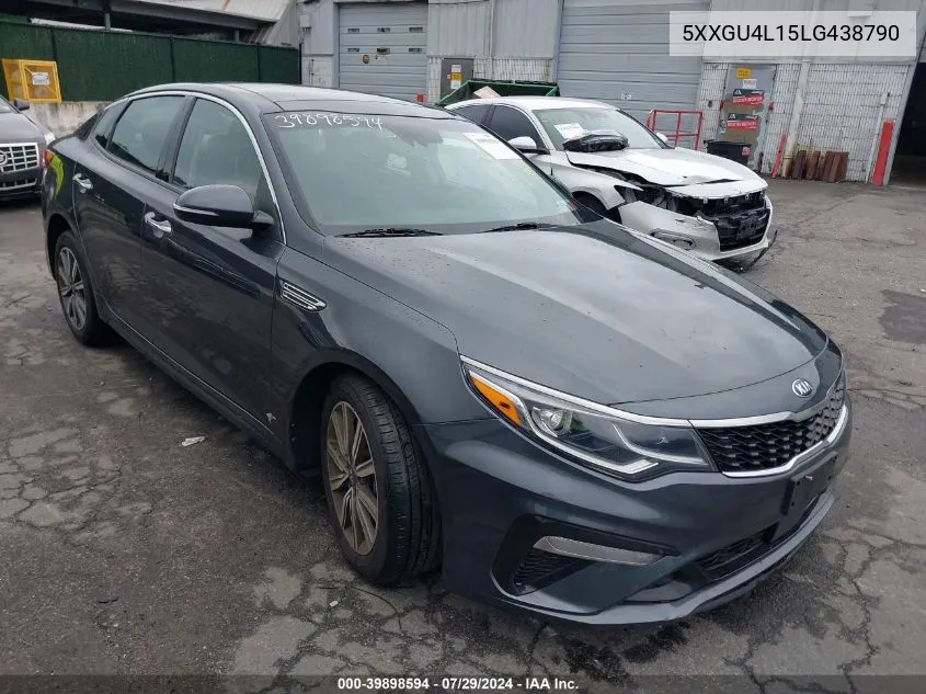 2020 Kia Optima Ex Premium VIN: 5XXGU4L15LG438790 Lot: 39898594