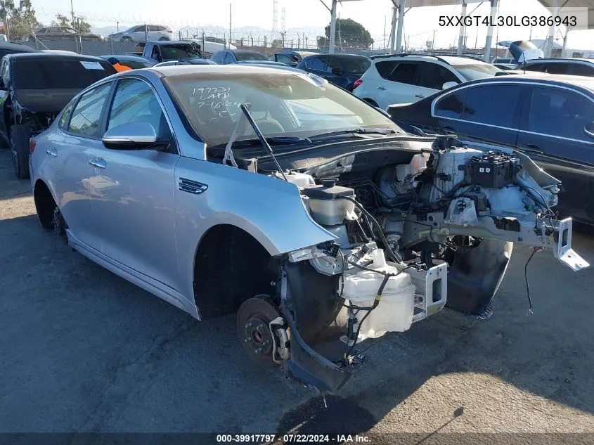 5XXGT4L30LG386943 2020 Kia Optima Lx