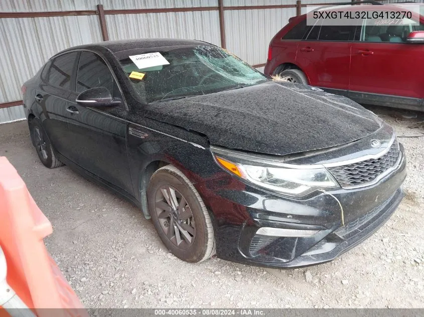 2020 Kia Optima Lx VIN: 5XXGT4L32LG413270 Lot: 40060535