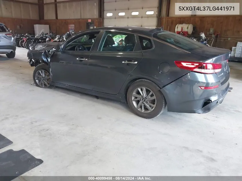 2020 Kia Optima Lx VIN: 5XXGT4L37LG441971 Lot: 40099458