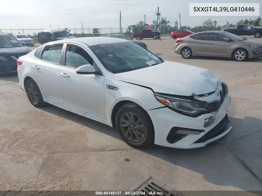 2020 Kia Optima Lx VIN: 5XXGT4L39LG410446 Lot: 40145137