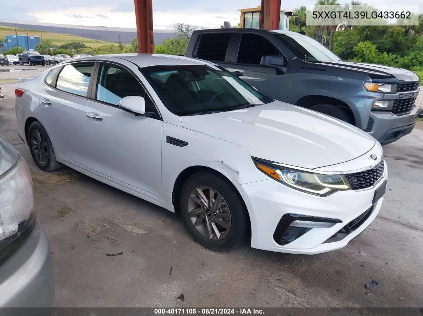 2020 Kia Optima Lx VIN: 5XXGT4L39LG433662 Lot: 40171105