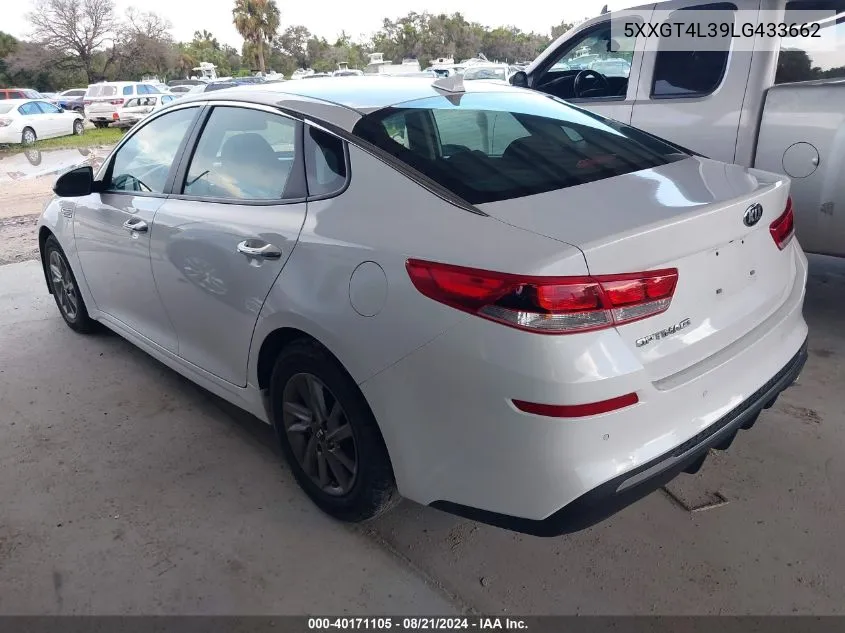 2020 Kia Optima Lx VIN: 5XXGT4L39LG433662 Lot: 40171105