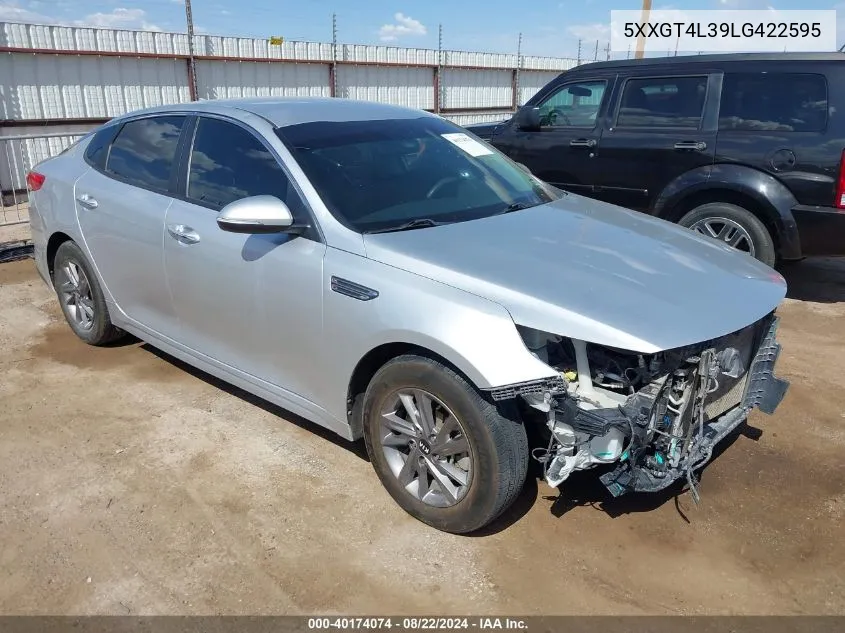 5XXGT4L39LG422595 2020 Kia Optima Lx