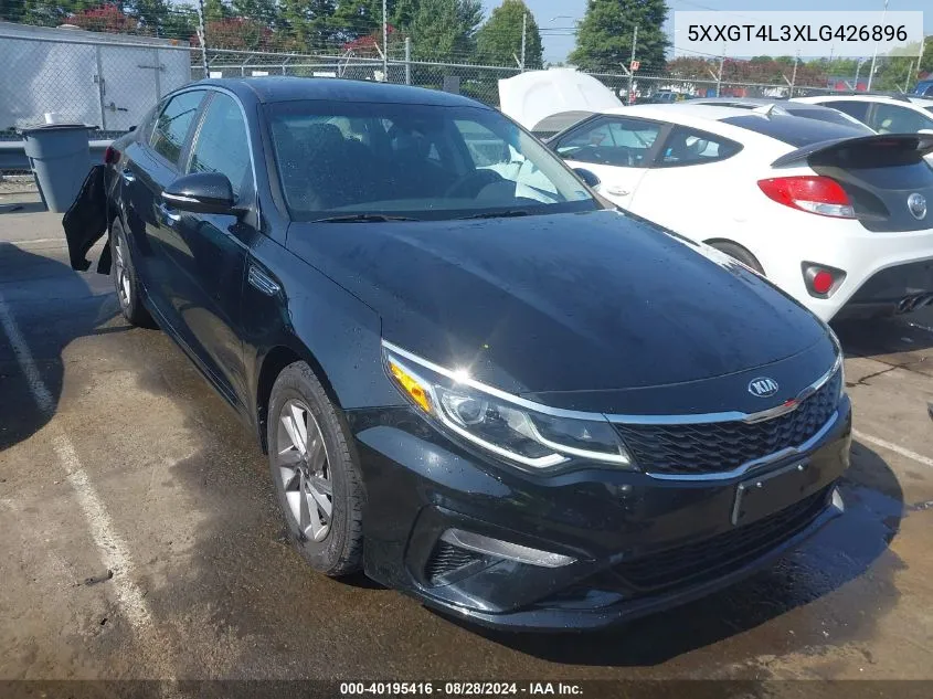 2020 Kia Optima Lx VIN: 5XXGT4L3XLG426896 Lot: 40195416