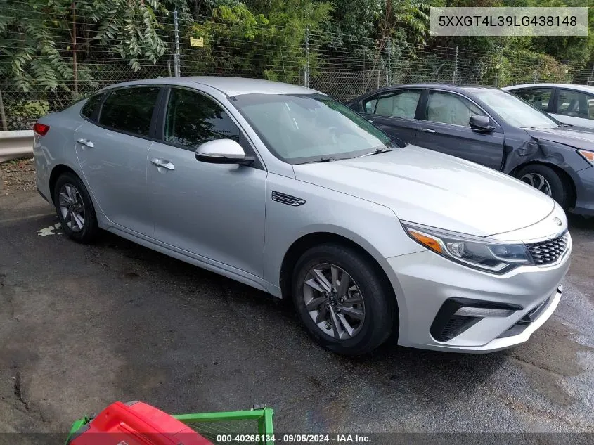 5XXGT4L39LG438148 2020 Kia Optima Lx