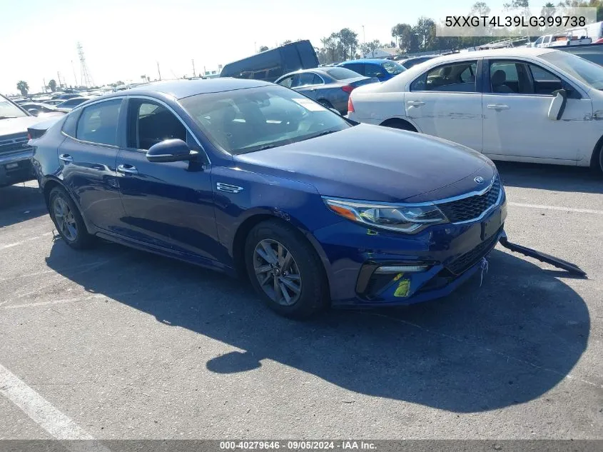 5XXGT4L39LG399738 2020 Kia Optima Lx