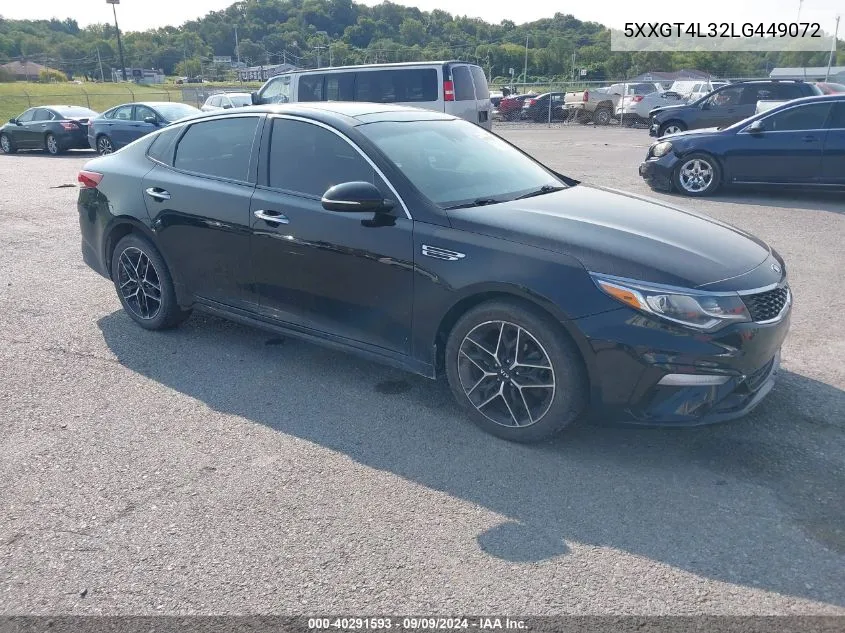 2020 Kia Optima Se VIN: 5XXGT4L32LG449072 Lot: 40291593