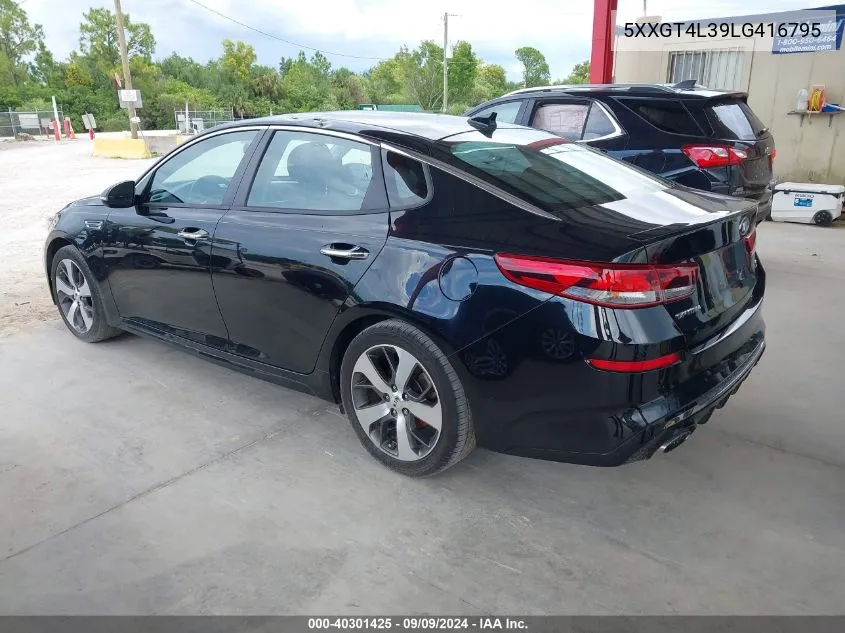 5XXGT4L39LG416795 2020 Kia Optima S