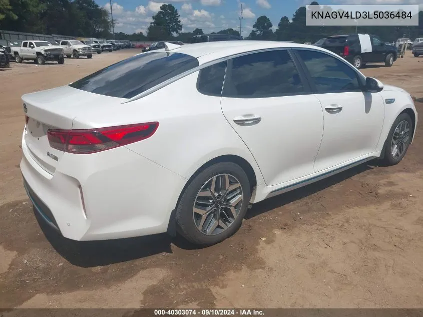 2020 Kia Optima Plug-In Hybrid Ex VIN: KNAGV4LD3L5036484 Lot: 40303074