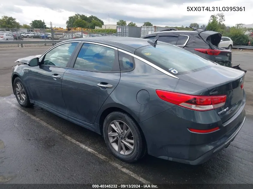 5XXGT4L31LG395361 2020 Kia Optima Lx