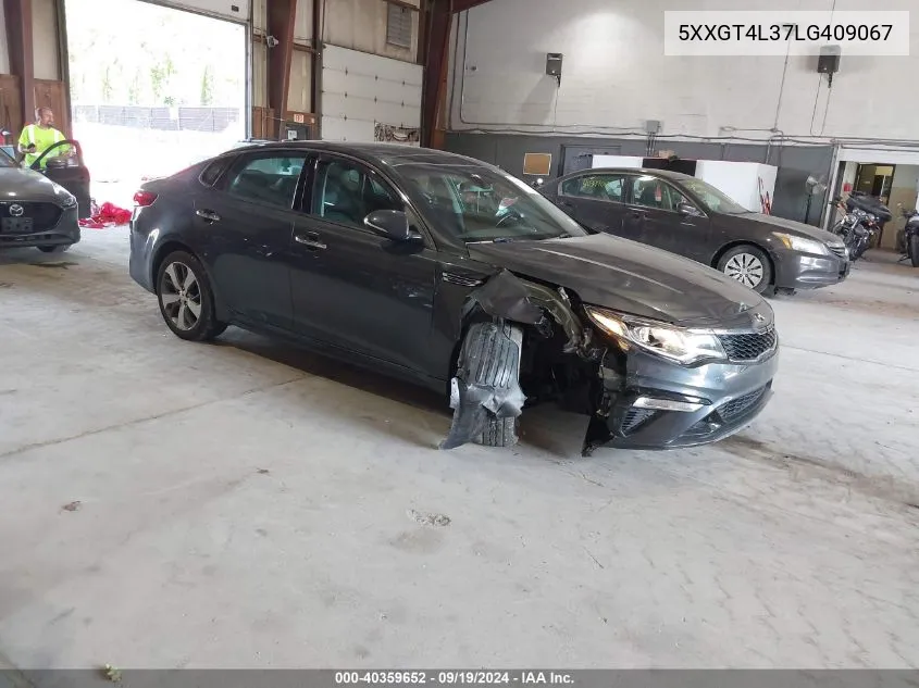 5XXGT4L37LG409067 2020 Kia Optima S