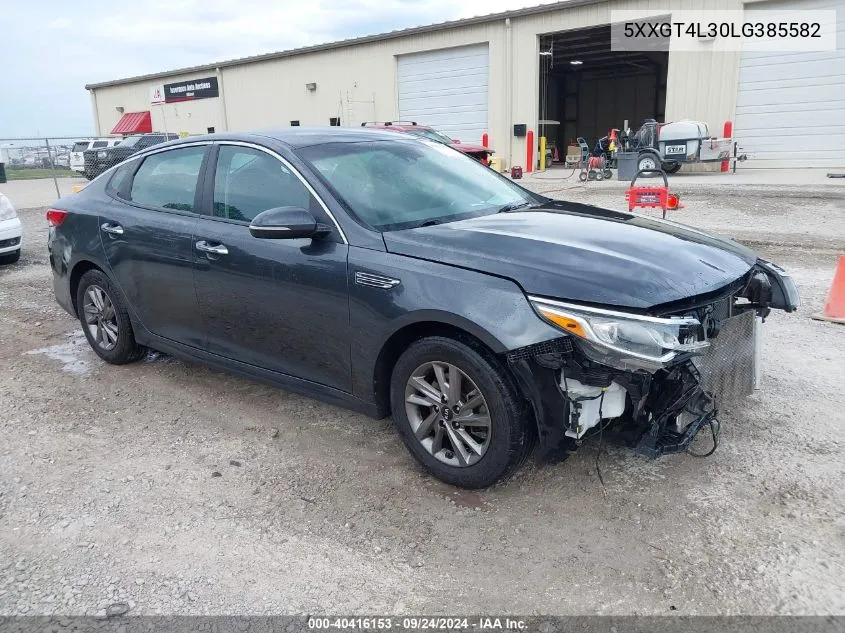 5XXGT4L30LG385582 2020 Kia Optima Lx