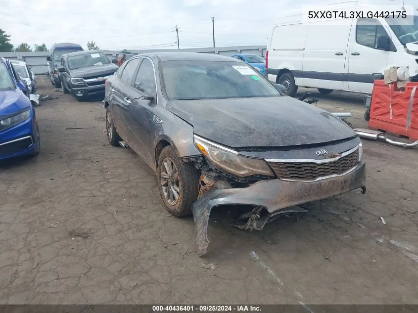 5XXGT4L3XLG442175 2020 Kia Optima Lx