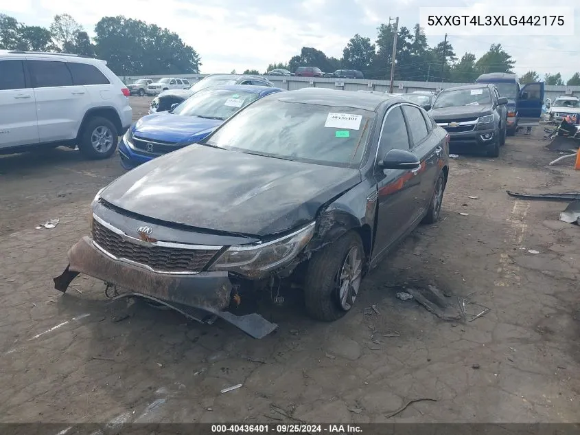 5XXGT4L3XLG442175 2020 Kia Optima Lx