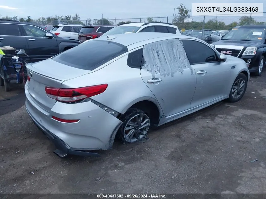 2020 Kia Optima Lx VIN: 5XXGT4L34LG383463 Lot: 40437502