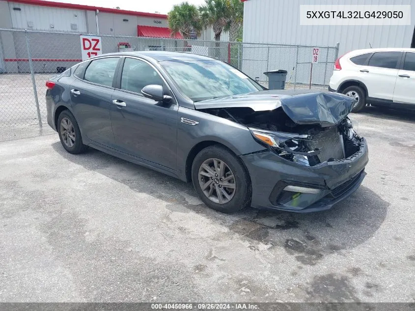 2020 Kia Optima Lx VIN: 5XXGT4L32LG429050 Lot: 40450966