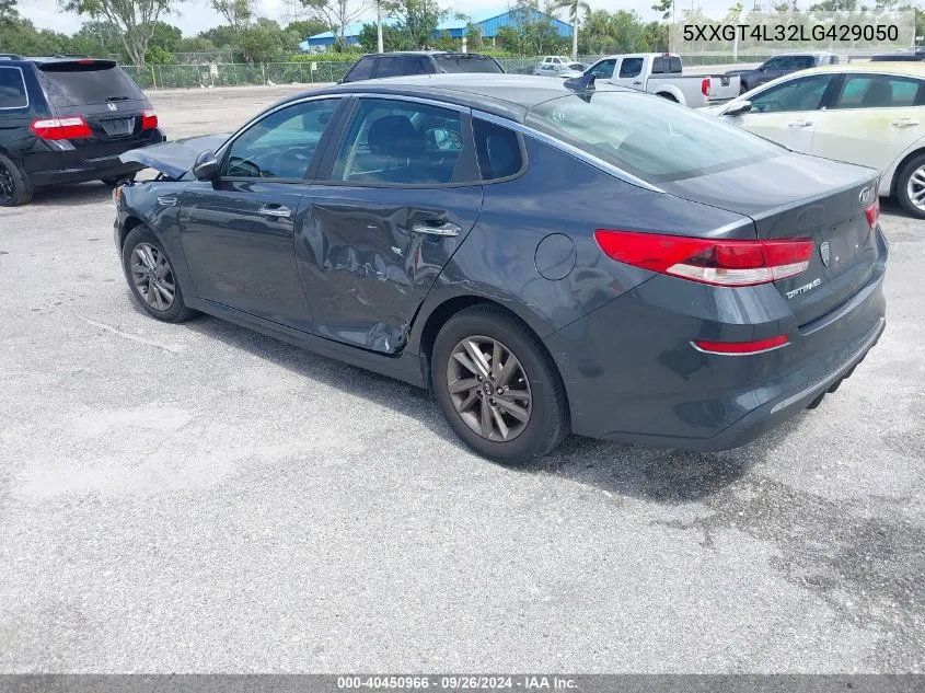 2020 Kia Optima Lx VIN: 5XXGT4L32LG429050 Lot: 40450966