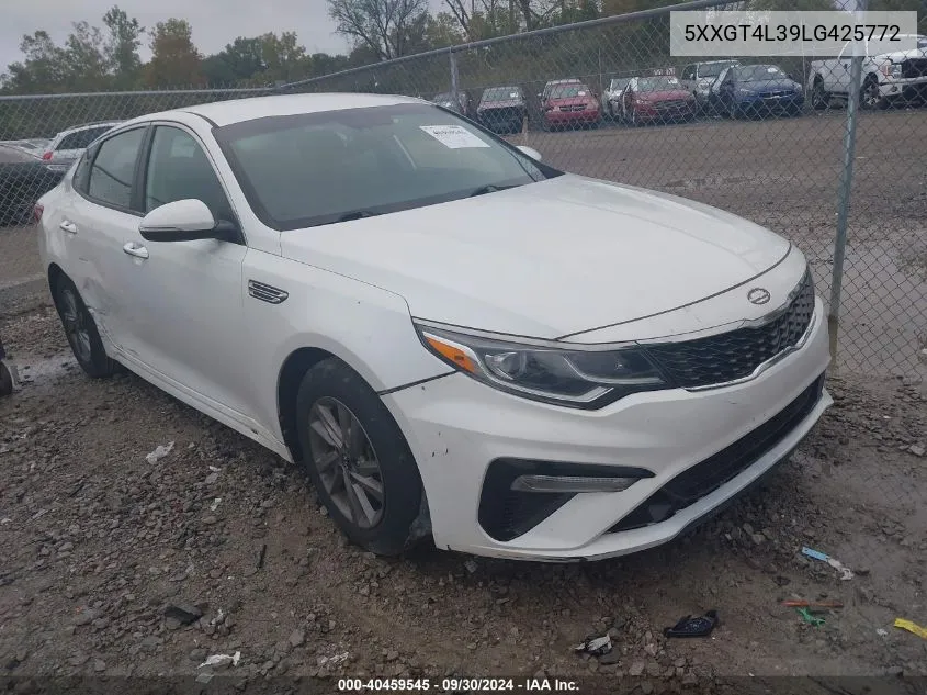 5XXGT4L39LG425772 2020 Kia Optima Lx