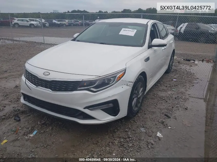 2020 Kia Optima Lx VIN: 5XXGT4L39LG425772 Lot: 40459545