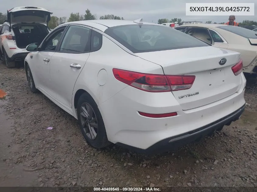 2020 Kia Optima Lx VIN: 5XXGT4L39LG425772 Lot: 40459545