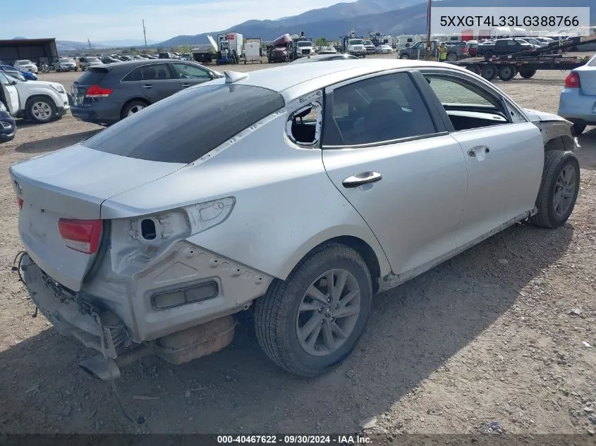 5XXGT4L33LG388766 2020 Kia Optima Lx