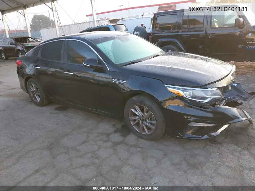 5XXGT4L32LG404181 2020 Kia Optima Lx