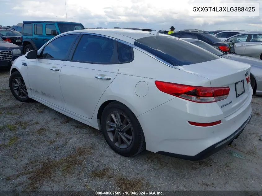 5XXGT4L3XLG388425 2020 Kia Optima Lx