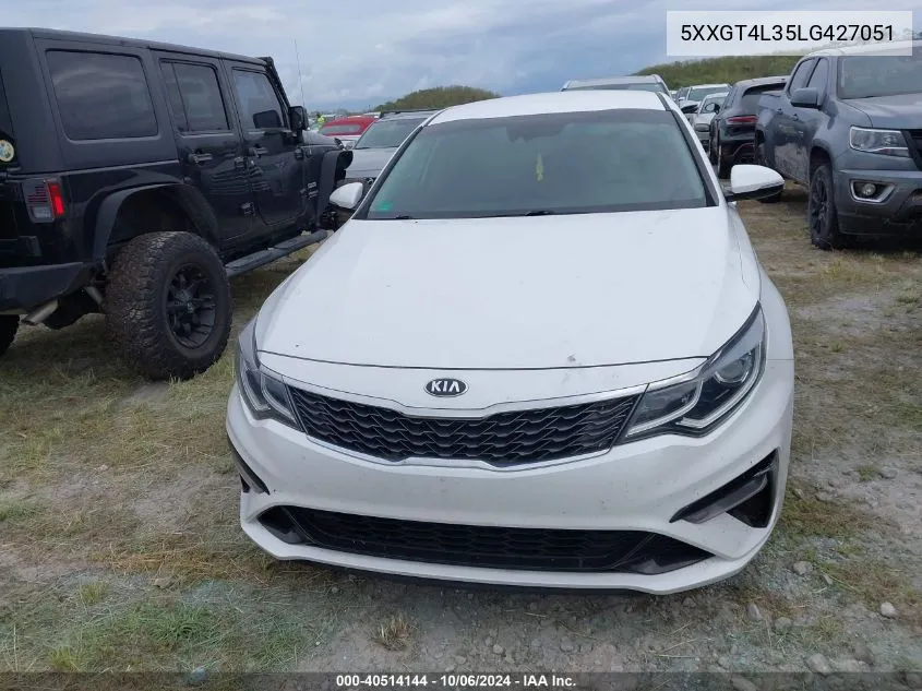 5XXGT4L35LG427051 2020 Kia Optima Lx