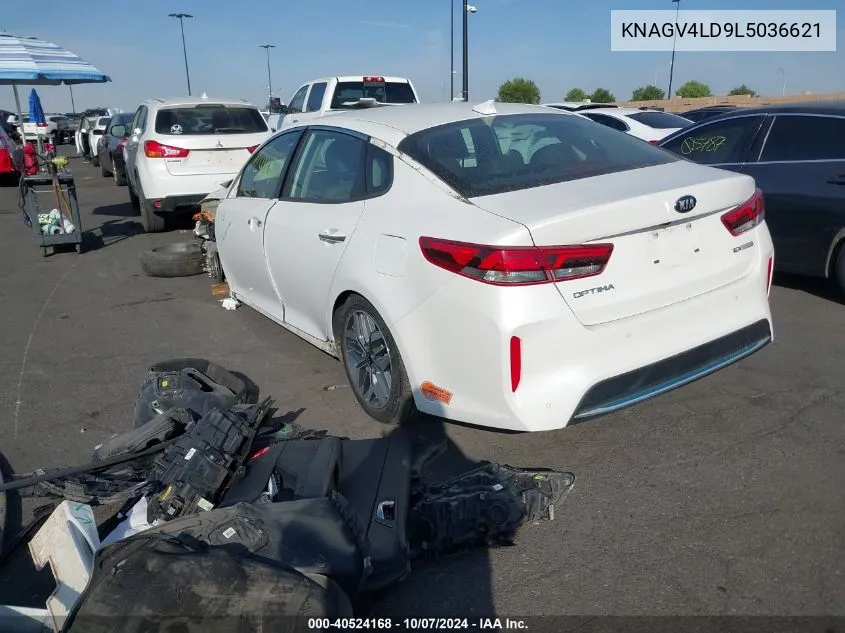 KNAGV4LD9L5036621 2020 Kia Optima Plug-In Hybrid Ex